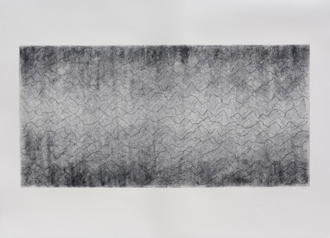 Robinson_Fiona.John Cage In a landscape 1948 N.2.Graphite and charcoal 56x76cm.