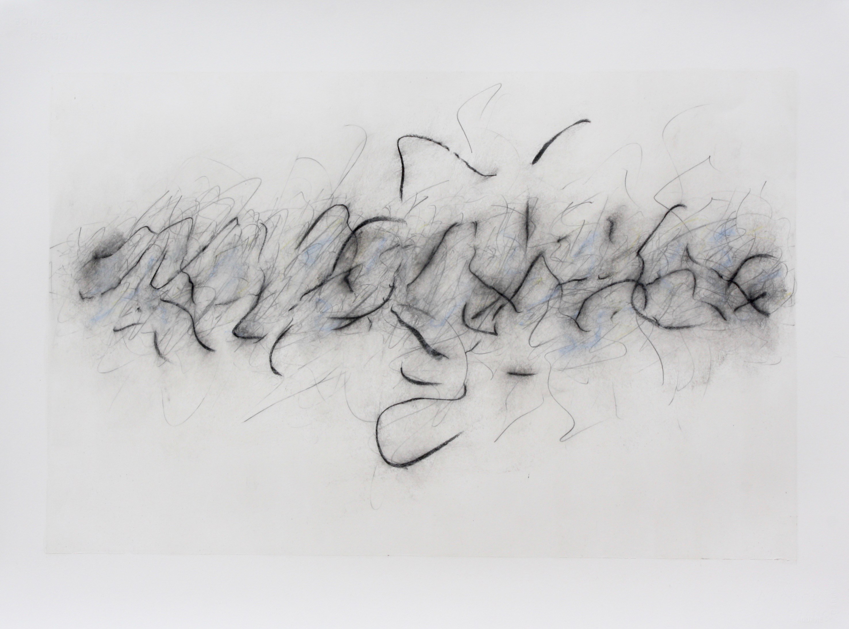 Robinson_Fiona Debussy String Quartet 4th Movement. Graphite charcoal and mixed media 76 x 56cms